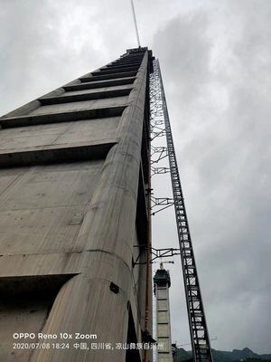 İyi fiyat Şömine inşaatı için 500 metrelik eğimli mast inşaat alanı kaldırıcı çevrimiçi