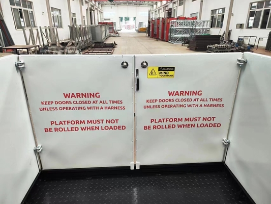 Unique Retractable Loading Deck MLP2800 Width 2800mm  Adjustable Props
