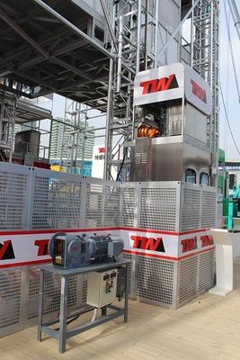15kw 250m 40m/Min Building Site Hoist For Material With Frequency Inverter