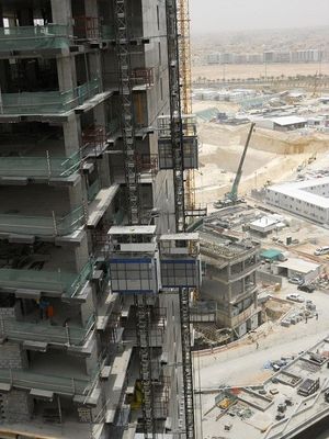 SC160/160 Building Construction Hoist 96m/Min Construction Hoist Elevator