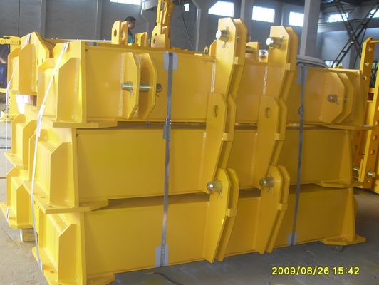 Ball Blasting 2m Mast Section Tower Crane Spare Parts For Inner Climbing