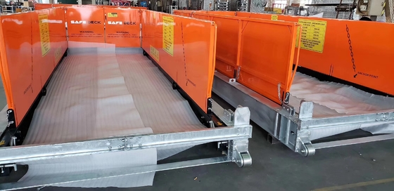 3200mm Genişlik Çekici vinç yükleme platformu Cantideck MLP3200