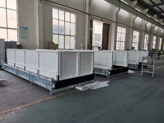 Epoxy boya 5000kg Malzeme Çekici yükleme platformu Çelik Q355B