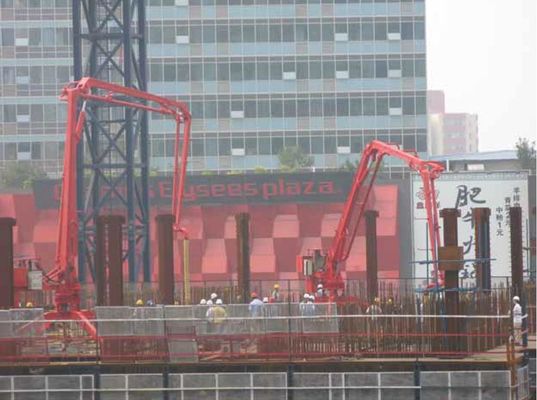 İyi fiyat İnşaat Alanı 13 metrelik Beton Pompa Boom, 4kw Statik Boom Placer çevrimiçi