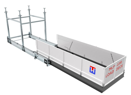 2800mm Genişlik Çekici Malzeme Cantideck Erişim Platformu MLP2800