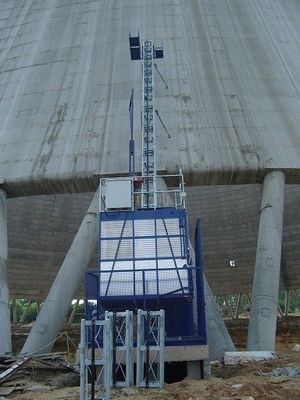 1600kg 37kw inşaat alanı kaldırıcı 18 yolcu ile SC160