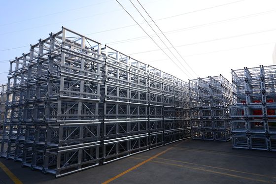 İyi fiyat Hot Dip Galvanize 650mm Mast Bölümü İnşaat Alanı için Rakla çevrimiçi