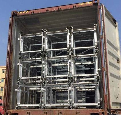 İyi fiyat 8.0mm Kalınlığı 650x650mm Mast Bölümü kaldırma yedek parçaları çevrimiçi