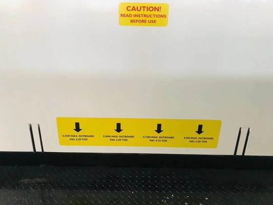 2200mm Genişliği Çekilebilir Yükleme Güvertesine Yüksek bina inşaat alanı için süper güverte