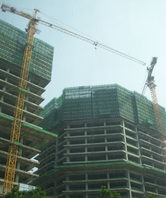 İyi fiyat Güvenlik izleme cihazı 6 ton sabit kule vinci, 50 m Qtz63 kule vinci çevrimiçi