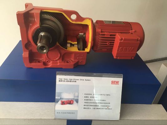 İyi fiyat Yüksek torklu 250Nm spiral kavisli vites, 22kW dikiş Eurodrive vites çevrimiçi