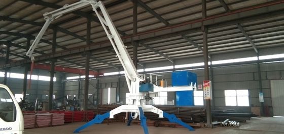 İyi fiyat Hidrolik 5.5kw Beton Yerleştirme Boom 360 derece dönme 3m hortum ile çevrimiçi