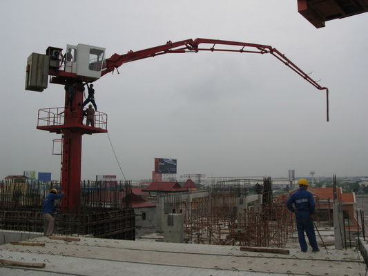 İyi fiyat Sabit yerleştirme patlama basıncı Beton pompa zemini monte edilmiş çevrimiçi