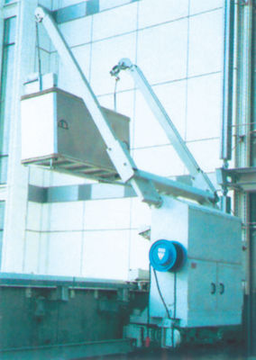 İyi fiyat Parapet Duvarlı Cam Temizleme Makinesi Bina Bakımı İçin Alüminyum Beşiği çevrimiçi