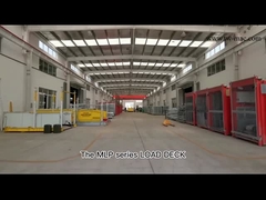 Çekilebilir malzeme süper güverte 4200mm genişlik inşaat yükleme platformları MLP4200